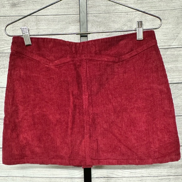 Almost Pink Corduroy Skirt - Picture 3 of 4